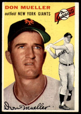 1954 Topps #42 Don Mueller Excellent+ ID: 219445 1954 Topps #42 Don Mueller Excellent+ ID: 219445
