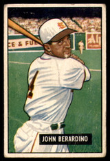 1951 Bowman #245 Johnny Berardino G-VG RC Rookie ID: 227143 1951 Bowman #245 Johnny Berardino G-VG RC Rookie ID: 227143