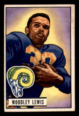 1951 Bowman #5 Woodley Lewis Excellent+ RC Rookie 1951 Bowman #5 Woodley Lewis Excellent+ RC Rookie