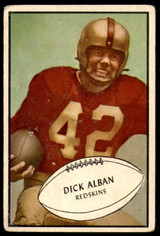 1953 Bowman #68 Dick Alban G-VG SP 