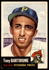 1953 Topps #71 Tony Bartirome Excellent 
