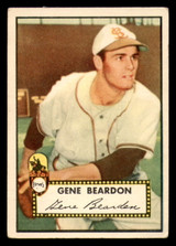 1952 Topps #229 Gene Bearden UER Very Good ID: 300901 1952 Topps #229 Gene Bearden UER Very Good ID: 300901