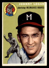 1954 Topps #122 Johnny Logan Excellent+ 