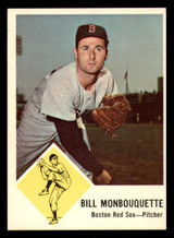 1963 Fleer #  7 Bill Monbouquette Near Mint 