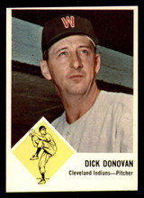 1963 Fleer #11 Dick Donovan Near Mint 