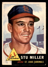 1953 Topps #183 Stu Miller Very Good RC Rookie  ID: 296895