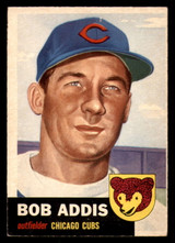 1953 Topps #157 Bob Addis DP Very Good  ID: 299509