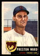 1953 Topps #173 Preston Ward Excellent ID: 296028 1953 Topps #173 Preston Ward Excellent ID: 296028