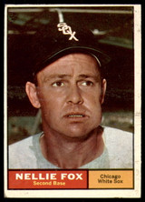 1961 Topps #30 Nellie Fox Excellent  ID: 260489