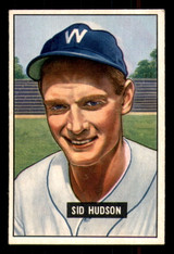 1951 Bowman #169 Sid Hudson Excellent+  ID: 298274