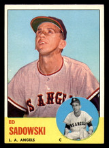 1963 Topps #527 Ed Sadowski Ex-Mint  ID: 300338