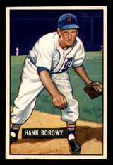 1951 Bowman #250 Hank Borowy Excellent+ 1951 Bowman #250 Hank Borowy Excellent+