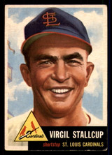 1953 Topps #180 Virgil Stallcup VG-EX 