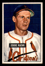 1951 Bowman #85 Eddie Kazak Excellent+ ID: 298199 1951 Bowman #85 Eddie Kazak Excellent+ ID: 298199