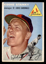 1954 Topps #38 Eddie Stanky MG VG-EX 1954 Topps #38 Eddie Stanky MG VG-EX