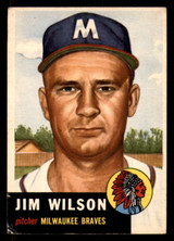 1953 Topps #208 Jim Wilson Very Good ID: 296116 1953 Topps #208 Jim Wilson Very Good ID: 296116