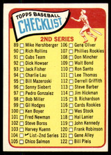 1965 Topps #104 Checklist 89-176 Near Mint  ID: 256444