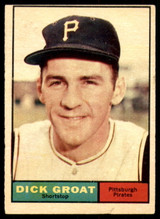 1961 Topps #1 Dick Groat Very Good  ID: 257980