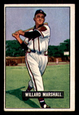 1951 Bowman #98 Willard Marshall Excellent  ID: 298212