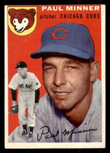 1954 Topps #28 Paul Minner Excellent+ 1954 Topps #28 Paul Minner Excellent+