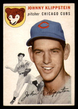 1954 Topps #31 Johnny Klippstein Excellent+ ID: 297014 1954 Topps #31 Johnny Klippstein Excellent+ ID: 297014