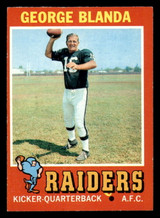 1971 Topps # 39 George Blanda Excellent+  ID: 270672