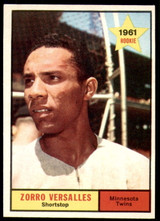 1961 Topps #21 Zoilo Versalles UER NM-Mint RC Rookie 