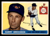 1955 Topps #113 Harry Brecheen CO Excellent+ 1955 Topps #113 Harry Brecheen CO Excellent+