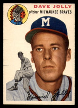 1954 Topps #188 Dave Jolly Excellent+ RC Rookie  ID: 301211