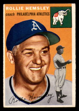 1954 Topps #143 Rollie Hemsley CO Excellent+  ID: 298668