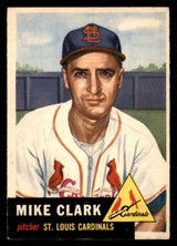 1953 Topps #193 Mike Clark Very Good RC Rookie ID: 296905 1953 Topps #193 Mike Clark Very Good RC Rookie ID: 296905