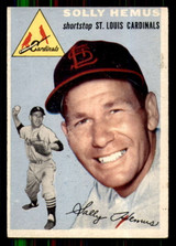 1954 Topps #117 Solly Hemus Excellent  ID: 301154
