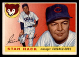 1955 Topps #6 Stan Hack MG Very Good RC Rookie  ID: 296313