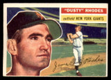 1956 Topps #50B Dusty Rhodes White Backs Excellent 1956 Topps #50B Dusty Rhodes White Backs Excellent