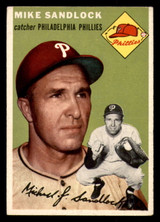 1954 Topps #104 Mike Sandlock Excellent  ID: 297086