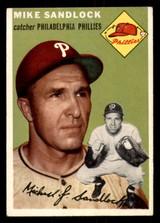 1954 Topps #104 Mike Sandlock Excellent  ID: 298630