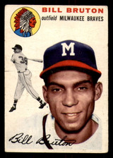 1954 Topps #109 Bill Bruton Very Good  ID: 298635