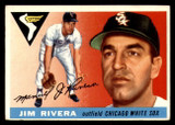 1955 Topps #58 Jim Rivera UER Very Good  ID: 296389