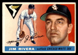 1955 Topps #58 Jim Rivera UER Very Good  ID: 296390