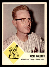 1963 Fleer #24 Rich Rollins VG-EX 