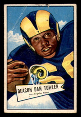 1952 Bowman Small #120 Dan Towler Good Small 