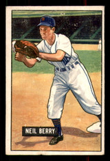 1951 Bowman #213 Neil Berry Very Good ID: 298312 1951 Bowman #213 Neil Berry Very Good ID: 298312