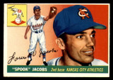 1955 Topps #61 Spook Jacobs Excellent+  ID: 297290