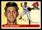 1955 Topps #73 Jack Shepard Excellent+ RC Rookie  ID: 297302