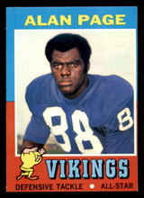 1971 Topps # 71 Alan Page Excellent+  ID: 270679