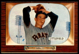 1955 Bowman #200 Dick Littlefield Ex-Mint  ID: 253800