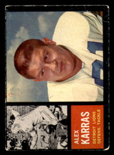 1962 Topps #58 Alex Karras G-VG 1962 Topps #58 Alex Karras G-VG