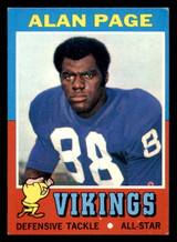 1971 Topps # 71 Alan Page Excellent+  ID: 270709