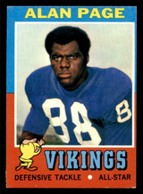 1971 Topps # 71 Alan Page Excellent+  ID: 270710