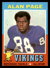 1971 Topps # 71 Alan Page Excellent+  ID: 270713